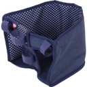 Gotz Bike Seat Blue Clouds - for Dolls up to 20" - Attaches to Handlebars of Any Size Bike (No Hardware Needed)