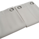 2pcs White Sheer Window Curtains Panels Opaque White 41" x 42"