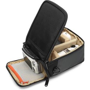 mirrorless camera bag,Dual Opening Anti-shock Sling Lens Cube Case,Small Digital DSLR SLR Mirrorless Cameras Accessories Storage Pouch for Canon,Sony,Fuji,Panasonic,OLYMPUS