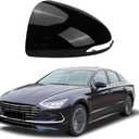 Left Driver Side Mirror Cap Cover Compatible with Hyundai Sonata 2020 2021 2022 2023 Replacement Accessories Mirror Guard Housing with Turn Signal