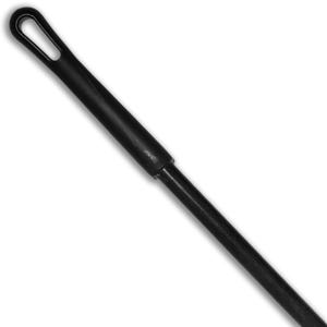 SPARTA Fiberglass Broomstick Replacement Broom Handle with Acme Threaded Tip for Industrial Cleaning Tools, Fiberglass, 60 Inches, Black (1)