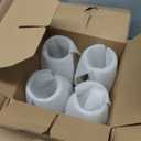 C CREST Wine Glasses Set of 8, 12oz, Lead-free, Clear, Durable Glassware