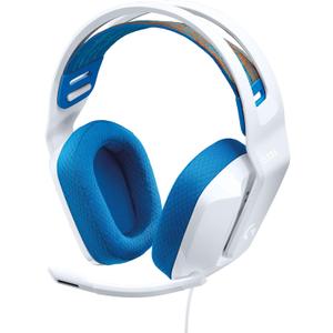 Logitech G335 Wired Gaming Headset, with Flip to Mute Microphone, 3.5mm Audio Jack, Memory Foam Earpads, Lightweight, Compatible with PC, PlayStation, Xbox, Nintendo Switch/Switch 2 - White