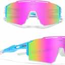 Sports Polarized Sunglasses for Men and Women, Youth Kids Baseball Softball Sunglasses for Cycling, Running