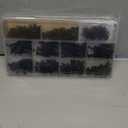 750PCS M3 Screws Assortment Kit, M3x6/8/10/12/16/20/25/30 mm Hex Socket Head Bolts, Nuts & Washers Assorted Set - 12.9 Alloy Steel Black Zinc Plated M3 Screw for 3D Printer,DIY