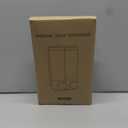 Shampoo and Conditioner Dispenser,Unisense Shower Soap Dispenser 2 Chamber No Drill Wall-Mounted Shampoo Dispenser for Shower Wall Mounted Shower Dispenser for Bathroom Hotel Large Capacity,Black