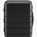 21 Inch Carry On Luggage Expandable Hardside Suitcases with Rolling Spinner Wheels Lightweight Hard Shell Suit Case with TSA Lock for Travel Airline Approved, Natural Black