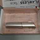 Finishing Touch Flawless Facial Hair Remover for Women, Rose Gold Electric Face Razor with LED Light, Recyclable Packaging