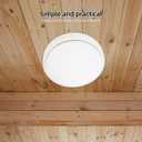 DOITOOL Ceiling Light Fixture - Ceiling Light Shade Cover 8 Inch Replacement Mushroom Glass Shade
