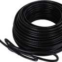 140FT Heating Tape for Roof and Gutters, Self-Regulating Heating Cable for Roof Deicing, Keeps Water Flowing at -158