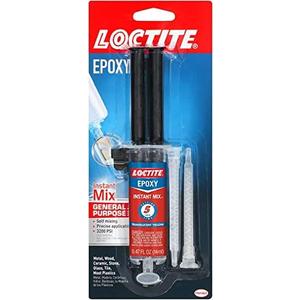 Loctite Epoxy Instant Mix 5 Minute, 0.47 fl. oz. Syringe 5 Pack