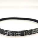 W10006384 Washer Drive Belt Premium Replacement Part for W10006384 AP6014712 PS11747978 WPW10006384 - Compatible with many brands Washers
