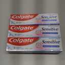 Colgate Whitening Toothpaste for Sensitive Teeth, Enamel Repair and Cavity Protection, Fresh Mint Gel, 6 Oz (Pack of 3)
