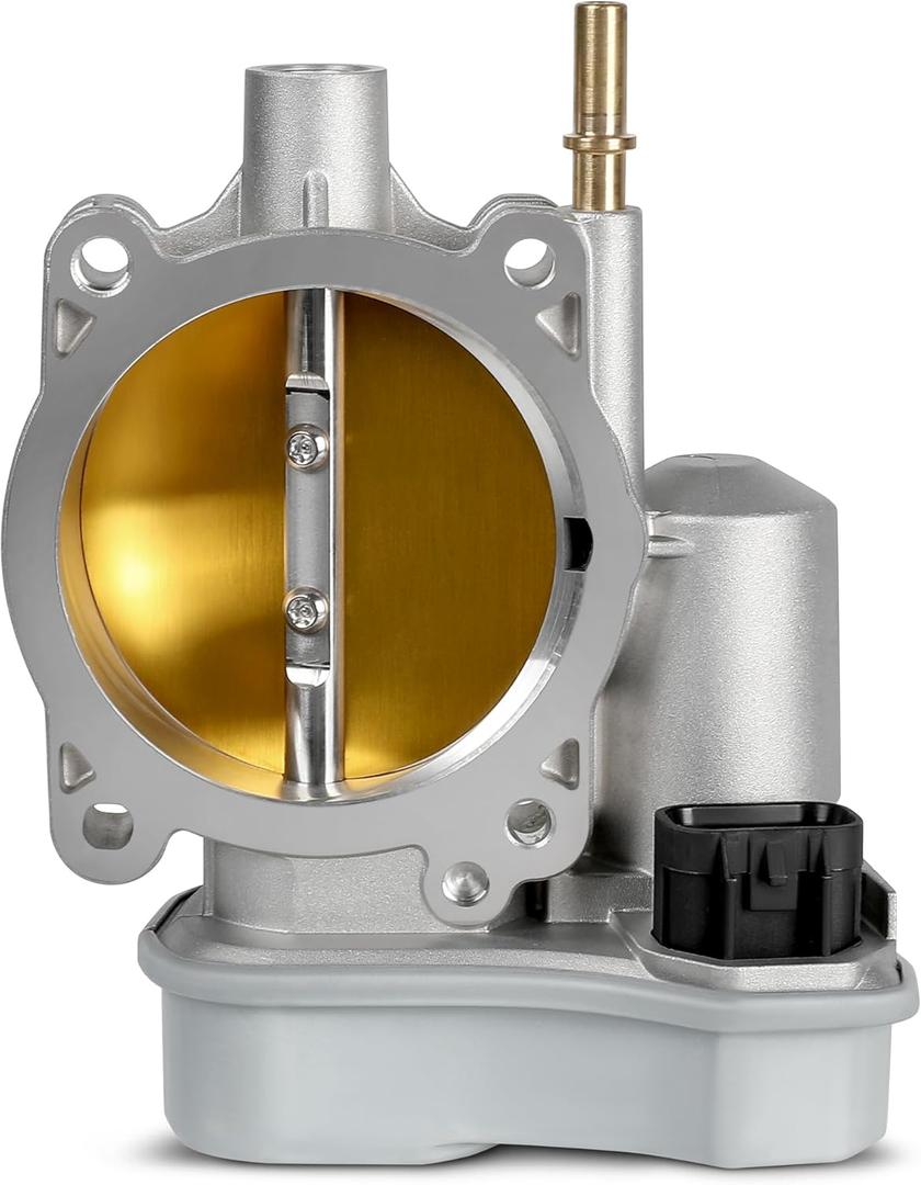 DWVO Throttle Body Compatible with 2004-2007 Chevy Trailblazer Colorado Impala, GMC Envoy Canyon, Buick Rainier, Hummer H3, Pontiac Grand Prix 3.5L 3.7L 4.2L 5.3L L5 L6 V8 (1)
