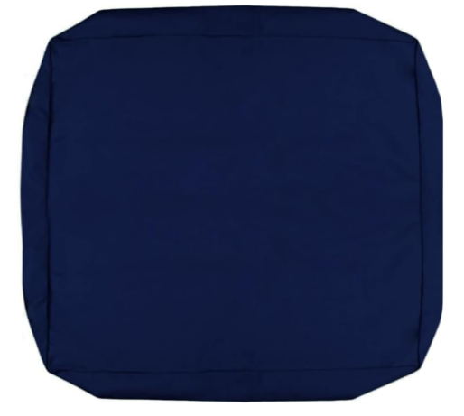 Patio Cushion Covers 31.5x31.5x4 Waterproof Outdoor Cushion Cover Replacement 4Packs Outdoor Seat Cushion Slipcover for Rattan Chair Sofa, Navy Blue