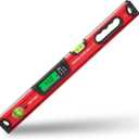 BETHEL 24 inch Digital Magnetic Level, LCD Smart Display Torpedo Level Tool Electronic Level Tool and Protractor - Master Precision - IP54 Dustproof and Waterproof with Carrying Bag