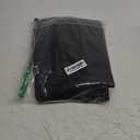 BGment Black 100% Blackout Curtains 63 Inches Long with Thermal Insulated Liner, Rod Pocket and Back Tab Double Layer Full Room Darkening Window Curtain for Bedroom, 2 Panels,Each 38 x 63 Inch