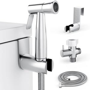 Purrfectzone Bidet Sprayer for Toilet, Only Hose Easy to Install - Stainless Steel
