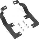 WeiSen Ditch Hood Hinge Light Mounting Brackets Compatible with Chevy Silverado 1500 2014-2018 for Auxiliary Off Road Work Light Pods