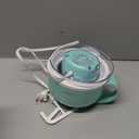 Dash My Mug Ice Cream Maker - Makes Single Serving of Gelato, Frozen Yogurt, Sorbet & More - Easy to Clean & Use - Aqua, 1 Bowl