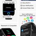 TOOBUR Smart Watch for Men Women Alexa Built-in, 1.95" Fitness Tracker with Answer/Make Calls, IP68 Waterproof/Heart Rate/Sleep Tracker/100 Sports, Fitness Watch Compatible Android iOS