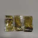 N9R 72Pcs Gold Plastic Spoons - Solid, Durable, Heavy Duty Gold Plastic Silverware - Disposable Cutlery for Parties, Weddings and Dinner