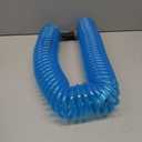 Yereen Heavy Duty Polyurethane Recoil Air Hose 1/4 in x 50 ft, Lightweight, Flexible Compressor Hose with Universal Quick Coupler, Plug and Bend Restrictors, Blue