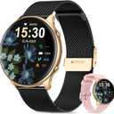 Smart Watches for Women with Menstrual Cycle Tracker, 1.39 HD Smart Watch, Heart Rate/Sleep Monitor, IP67 Waterproof, Womens Watch Fitness Tracker Compatible with iOS Android