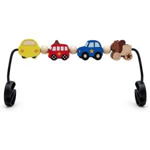Baby Bjorn Bouncer Toy Bar, Wooden Rotatable Bouncer Toy Bar Attachment, Montessori Sensory Gifts for Babies