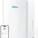 Dehumidifier for Home, 2500-3000 Sq Ft, 60 Pints Max. Smart Compressor, Smart App-Controlled Humidity, With Drain Hose, Child Lock, Idea for Bedrooms, Laundry, Basements