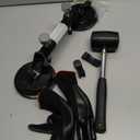 Floor Suction Cup Tool Adjustable Granite Seam Setter with Vacuum Suction Cups and Gloves, Vacuum Glass Puller for Seam Joining and Leveling, Floor Fixer Tool for Granite Marble Glass