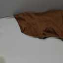 ZAFUL Men's Graphic Sweatshirts Long Sleeve Crewneck Vintage Printed Streetwear Casual Drop Shoulder Pullover Tops, Brown 