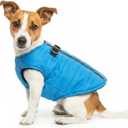 Puppy Winter Coats Small Dog Coat Waterproof Dog Jackets Puppy Jacket Coats for Small Dogs Boy Dogs Warm Clothes (Medium (Chest: 15.5-16.5''), Light Blue)