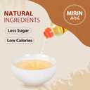 2 x 52USA Mirin Cooking Wine 16.9 FL OZ X2, Red Rice Cooking Wine & Seasoning Homemade Sauces, Marinades, Glazes, Salad Dressings, Sushi Rice, Ramen Noodles