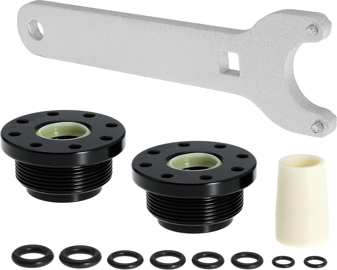 Seal Kit Replace HS5157 HC5340 HC5341 HC5342 HC5343 HC5344 HC5345 HC5346 HC5347 HC5348 HC5358 HC5365 For SeaStar Front Mount Hydraulic Steering Cylinders with Wrench