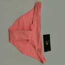 Body Glove Women's Smoothies Lillia Solid Fuller Coverage Bikini Bottom Swimsuit with Clean Finish Seams (Medium, Coral)