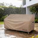 ULTCOVER Waterproof Outdoor Sofa Cover - Heavy Duty Patio Bench Covers 86W x 30D x 35H inch