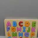 Wooden Alphabet Puzzle Toys, ABC Letter & Number Puzzles for Toddlers 3 Year Old, Preschool Learning Toys for Kids, Educational Gift for Boys Girls Pack of 2