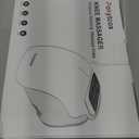 Knee Massager, Large LED Screen, Adjustable Temperature,Cordless Knee Massager with Heat and Vibration, Portable Massager for Knee Discomfort, Longer Knee Straps 48CM