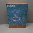 Sloosh Pool Basketball Hoop Set, Floating Basketball Pool Game, Swimming Floats Toys with Balls Pump, Summer Outdoor Water Play Toy for Kids and Adults (Blue)