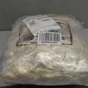 Zhehao 200 Pack Cheese Cloth Napkins Bulk 16 x 16 Inch Cheesecloth Gauze Cheese Cloth Dinner Table Napkins Rustic Wrinkled Decorative for Wedding Reception Shower Party(Beige)