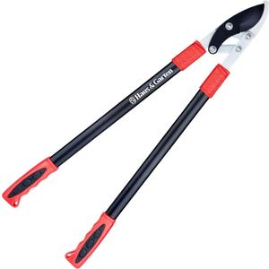 Haus & Garten PowerPRO Compound Action 29" Bypass Loppers - Use as loppers for tree trimming, branch cutters, heavy-duty garden pruning tree clippers, lopping shears
