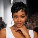Short Curly Pixie Cut 13x4 Lace Front Wig Human Hair Wigs 13x4 HD Lace Frontal Wigs Short Layered Curly Glueless Wig Pre Plucked Deep Wave Pixie Cut Human Hair Wigs for Black Women, Natural Black
