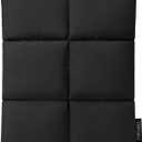 Comfyable Puffy 9-11 Inch Tablet Sleeve Compatible for 11 Inch iPad Pro M5, iPad Air M3 2025 with Magic Keyboard, Quilted Puffer Vertical Tablet Carrying Case for Women Men, Black