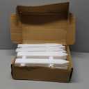 Milisten 20Pcs Plastic Garden Fence for Lawn and Flowerbeds Durable Decorative Landscape Borders Miniature Picket Fence for Patio and Holiday Garden