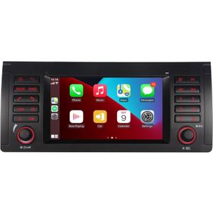 LXKLSZ Car Stereo for BMW E39 M5 Compatible with Wireless Carplay/Android Auto with IPS Touch Screen/Bluetooth/Mirror Link/FM/AM/USB/High Power