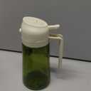 SweeHo Oil Sprayer for Cooking, 2 In 1 Oil Dispenser and Oil Sprayer (Creamy+Dark Green)