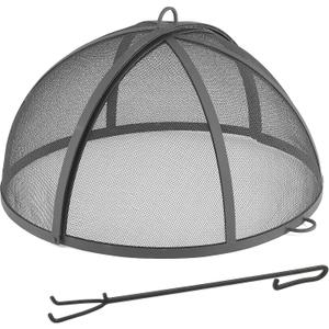 Good Directions Fire Pit Spark Screen Hinged for Easy Access