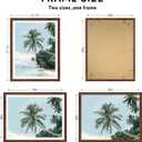 Hongkee 20x26 Picture Frame, Rustic Brown Wood Style, Wall Mounting