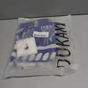 Women's Floral 2 Piece Summer Beach Set Boho Stretchy Straps Square Neck Ruffle Top Shorts with Pocket Set (S)